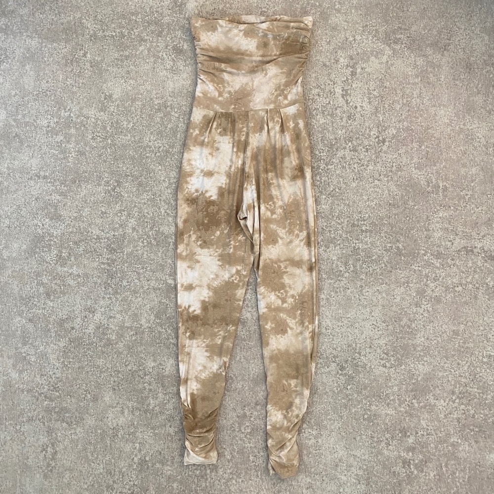 Charlotte Russe Strapless Tie Dye Jumpsuit (S)